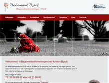 Tablet Screenshot of bedemand-bytoft.dk